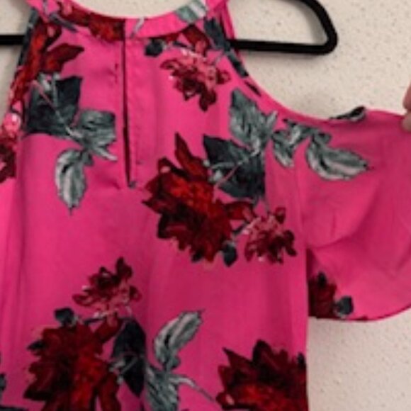 Top Tank Floral Rosado (Pink Floral Tank Top) - Picture 5 of 7